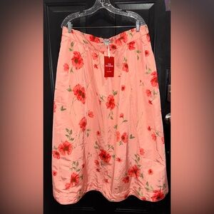 Old Navy Floral Pink Skirt